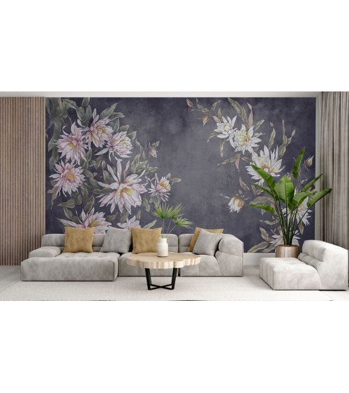 Arizona Rose Cactus Flower Wallpaper: Desert Elegance for Your Interior