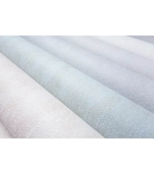 Vinyl Foam wallpaper on non-woven base Vinil RAIN DHS-1588-01 White