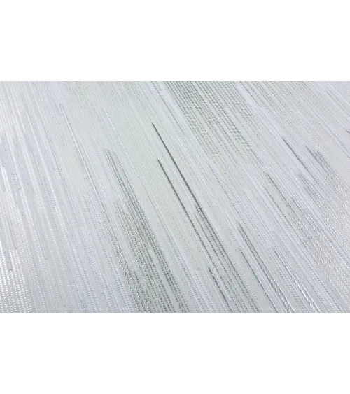 Vinyl Foam wallpaper on non-woven base Vinil RAIN DHS-1587-02 white gray