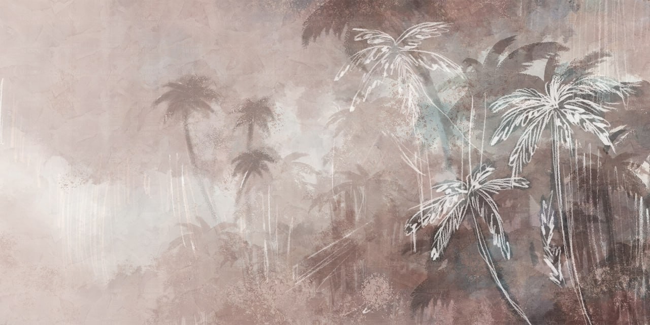 Tropical Jungle Wallpaper Collection - Palm Tree Murals & Leafy Patterns