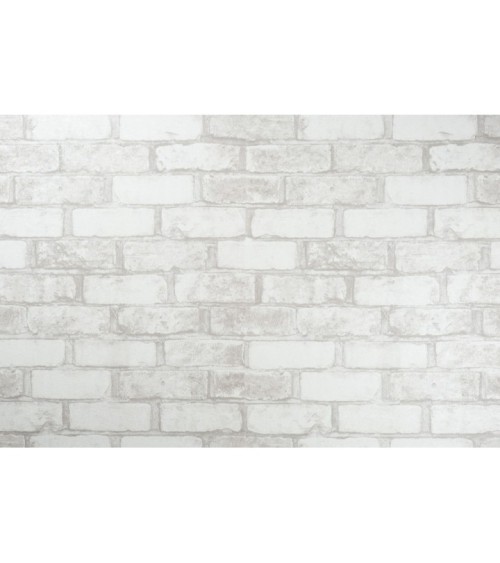 Hot Embossed wallpaper on Non-Woven Base Vinil Brick SHT 1-1358 Light Gray 10,05 x 1,06 m