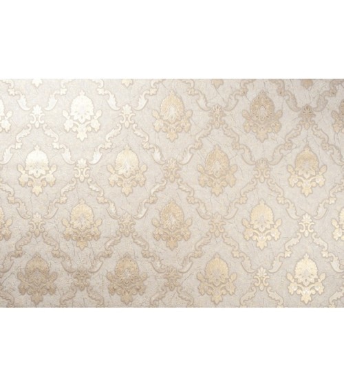 Vinyl Foam wallpaper on non-woven base Vinil Klein  DHS-1413/3 Golden Beige 10,05 x 1,06 m