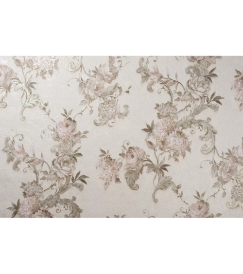 Hot Embossed wallpaper on Non-Woven Base Vinil Agava SHT 6-1405 Beige 10,05 x 1,06 m