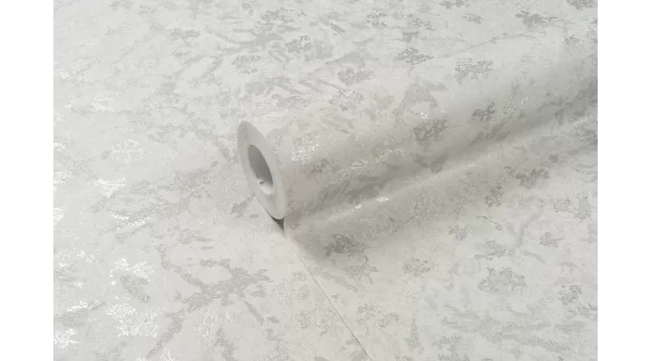 Hot Embossed wallpaper on Non-Woven Base Vinil Sofi SHT5-1210 Silver 10,05 x 1,06 m