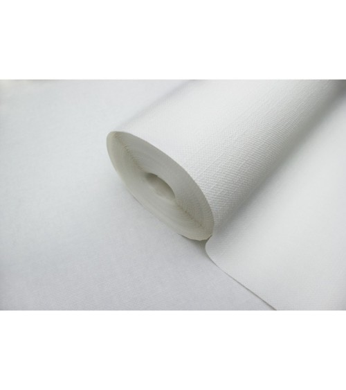 Vinyl Foam wallpaper on non-woven base Vinil Painted Wallpaper РЎ-122 White 25 x 1,06 m