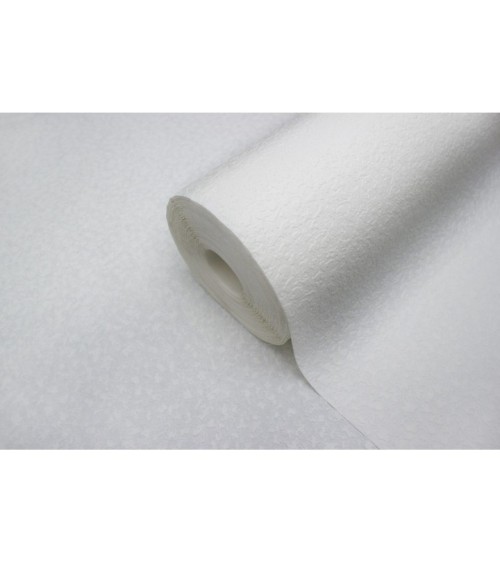 Vinyl Foam wallpaper on non-woven base Vinil Painted Wallpaper РЎ-77 White 25 x 1,06 m