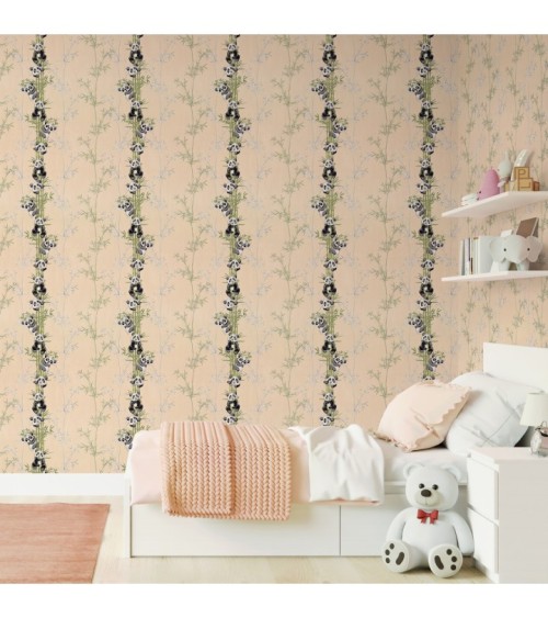 Vinyl Foam wallpaper on non-woven base Vinil Pandas DHN-1427/4  10,05 x 1,06 m