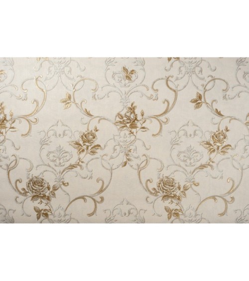 Vinyl Foam wallpaper on non-woven base Vinil Donna  DHS-1460/1 Golden Sand 10,05 x 1,06 m