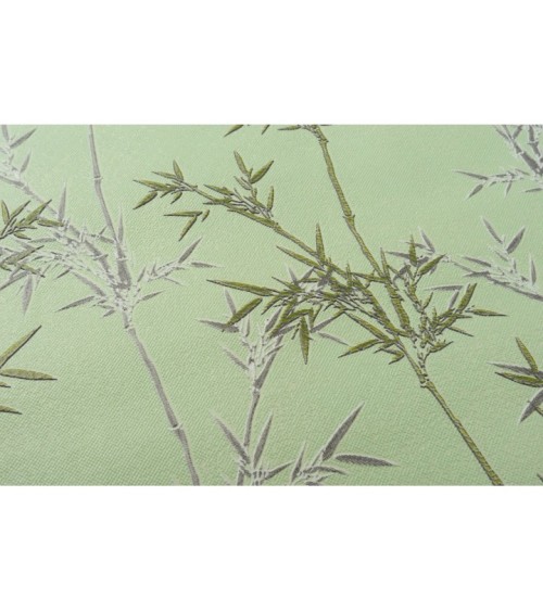 Vinyl Foam wallpaper on non-woven base Vinil Pandas DHN-1426/2 Light Green 10,05 x 1,06 m