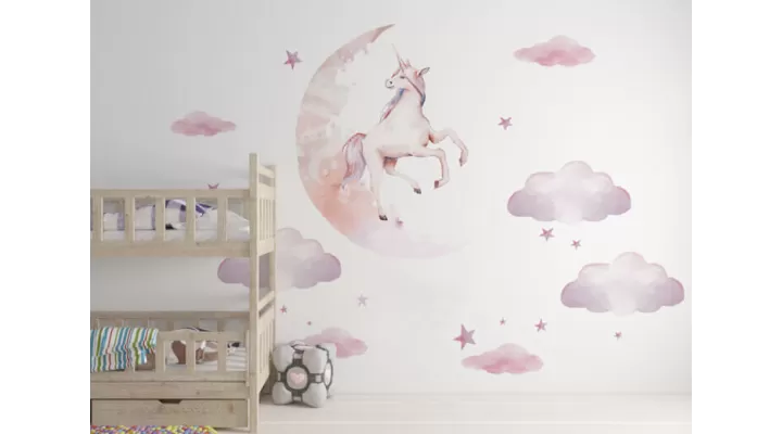 Wall Mural "Moon unicorn" buy with delivery