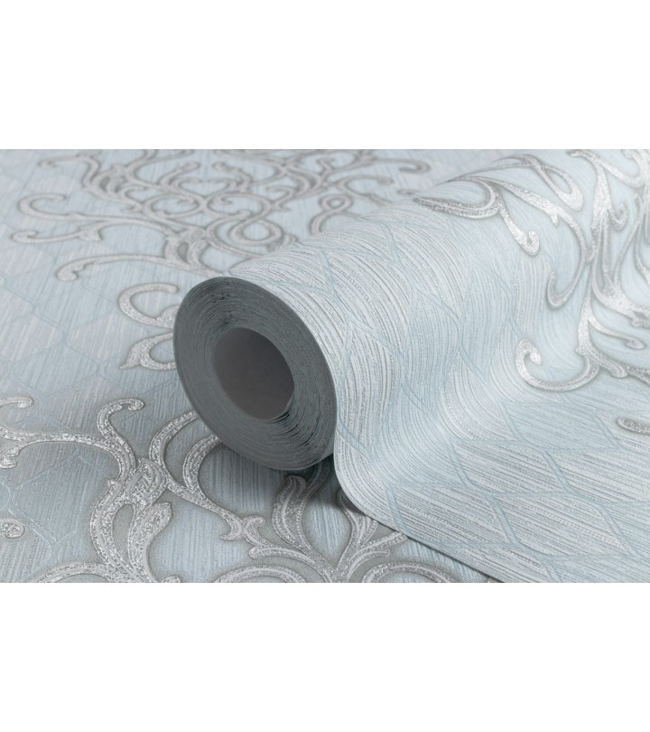 Vinyl Foam wallpaper on non-woven base Vinil Amina  DHS-1474/4 Mint 10,05 x 1,06 m