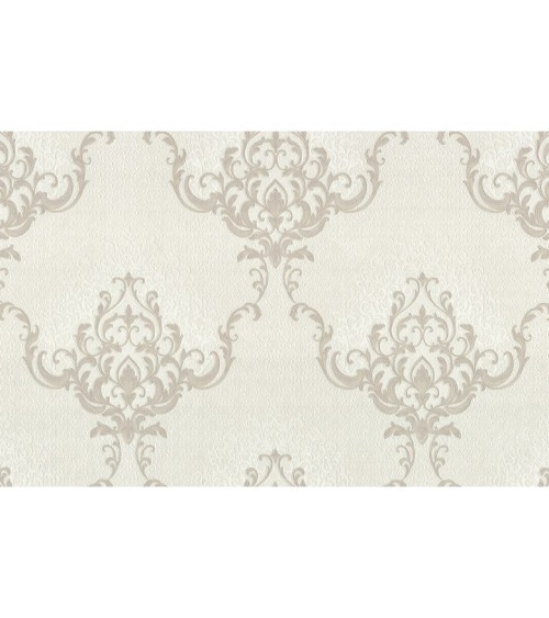 Vinyl Foam wallpaper on non-woven base Vinil Damir DHV-1486/2 Light-Beige 10,05 x 1,06 m