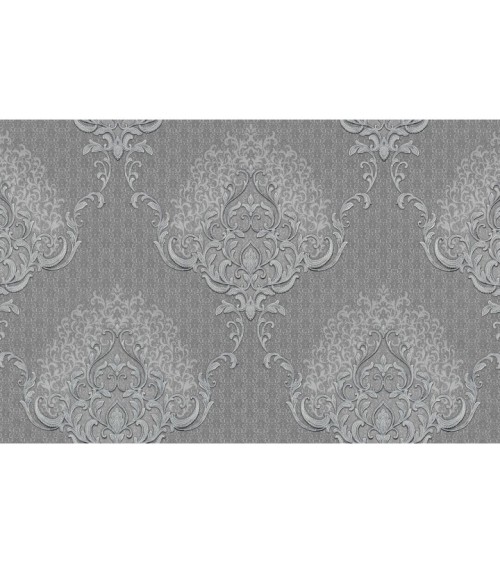 Vinyl Foam wallpaper on non-woven base Vinil Damir DHV-1486/6 Dark Gray 10,05 x 1,06 m