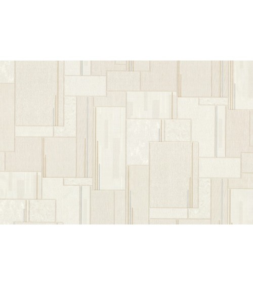 Hot Embossed wallpaper on Non-Woven Base Vinil Patchwork TFSH 2-1434 Beige 10,05 x 1,06 m