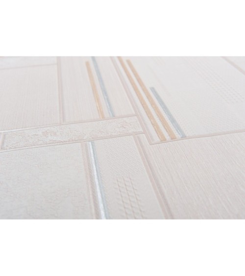 Hot Embossed wallpaper on Non-Woven Base Vinil Patchwork TFSH 2-1434 Beige 10,05 x 1,06 m