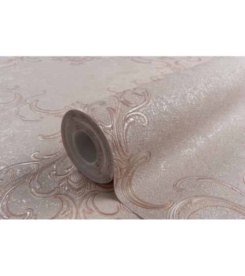 Hot Embossed wallpaper on Non-Woven Base Vinil Persia PVIP 4-0874 Beige 10,05 x 1,06 m