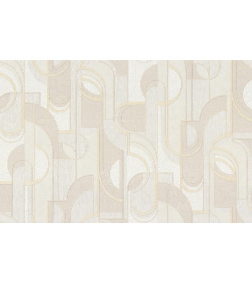 Hot Embossed wallpaper on Non-Woven Base Vinil Lion TFSH 2-1432 Beige 10,05 x 1,06 m