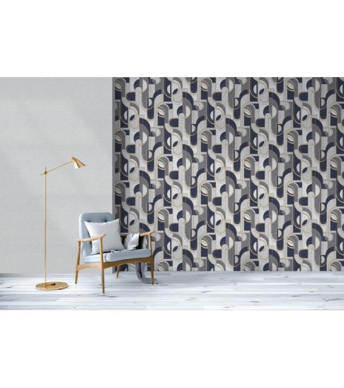 Hot Embossed wallpaper on Non-Woven Base Vinil Lion TFSH 3-1432 Sandy 10,05 x 1,06 m