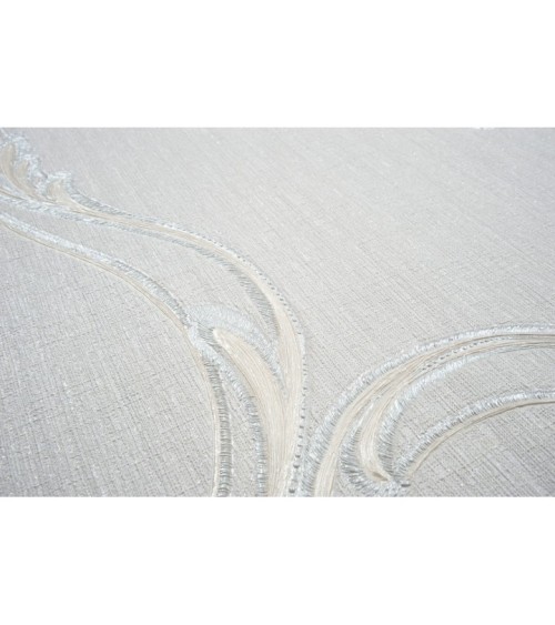 Hot Embossed wallpaper on Non-Woven Base Vinil Vensan PVIP 5-1571 Light-Gray 10,05 x 1,06 m