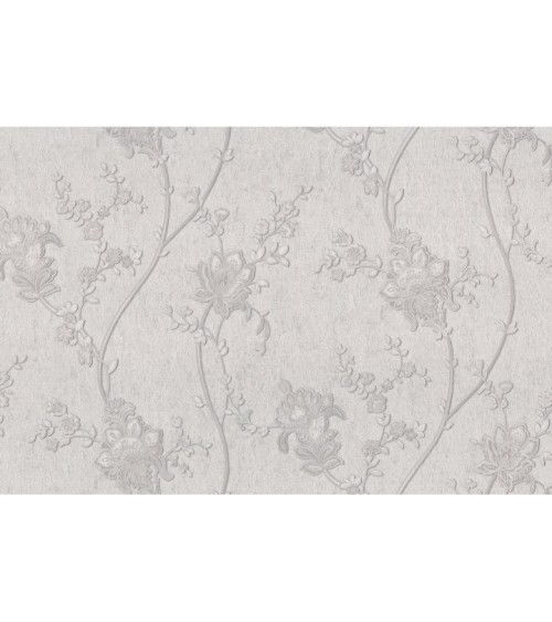 Hot Embossed wallpaper on Non-Woven Base Vinil Alanya PVIP 4-1572 Gray-Beige 10,05 x 1,06 m