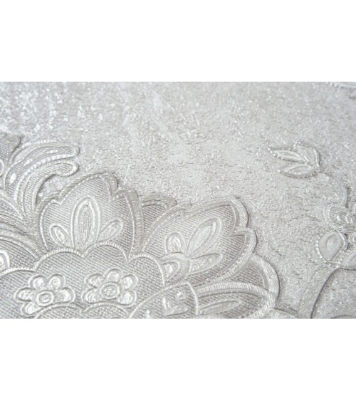 Hot Embossed wallpaper on Non-Woven Base Vinil Alanya PVIP 4-1572 Gray-Beige 10,05 x 1,06 m