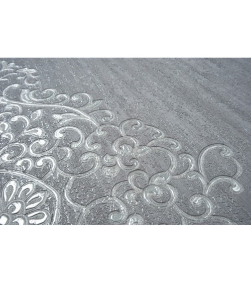 Hot Embossed wallpaper on Non-Woven Base Vinil Irene TFSH 6-1436 Gray2 10,05 x 1,06 m