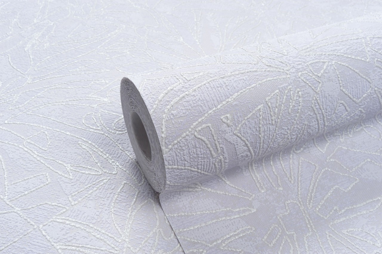 Vinyl Foam wallpaper on non-woven base Vinil Fiji  DHS-1480/2 Lillac 10,05 x 1,06 m