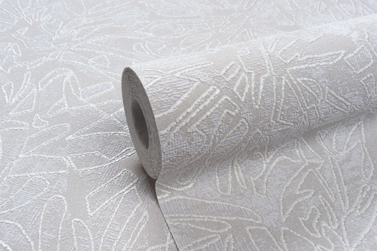 Vinyl Foam wallpaper on non-woven base Vinil Fiji  DHS-1480/3 Beige 10,05 x 1,06 m