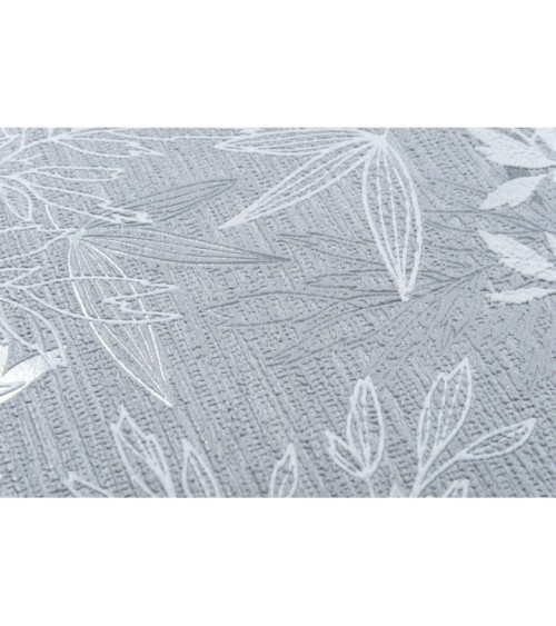 Vinyl Foam wallpaper on non-woven base Vinil Cashmere DHV-1594/5 Gray 10,05 x 1,06 m