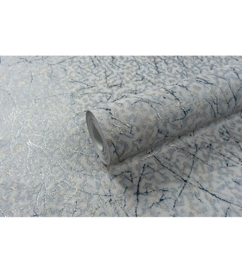 Vinyl Foam wallpaper on non-woven base Vinil Klein  DHS-1412/5 Dark Gray 10,05 x 1,06 m