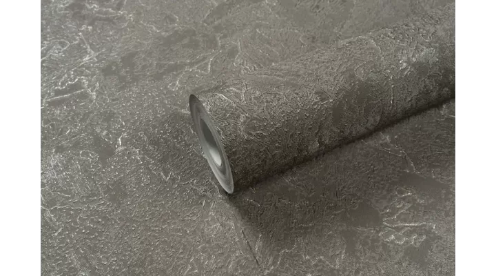 Hot Embossed wallpaper on Non-Woven Base Vinil Agava SHT 7-1406 Dark Gray 10,05 x 1,06 m