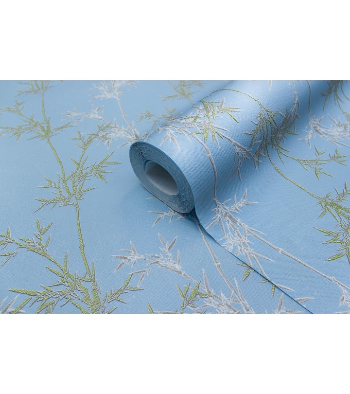 Vinyl Foam wallpaper on non-woven base Vinil Pandas DHN-1426/5 Blue 10,05 x 1,06 m