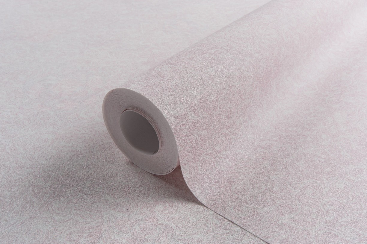 Hot Embossed wallpaper on Non-Woven Base Vinil Sky SHT 3-1552 Pink 10,05 x 1,06 m