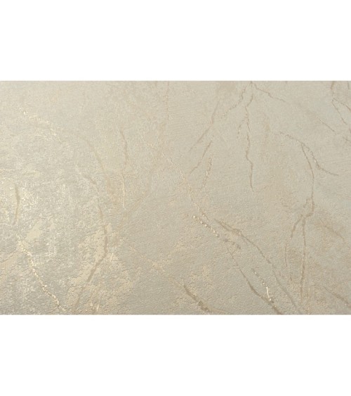 Hot Embossed wallpaper on Non-Woven Base Vinil Arona TFSH7-1279 White-Gold 10,05 x 1,06 m