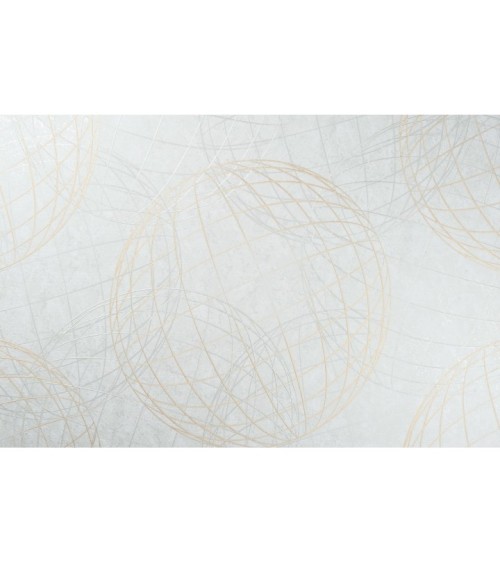 Vinyl Foam wallpaper on non-woven base Vinil Sphere  DHS-1584/1 Light-Gray 10,05 x 1,06 m