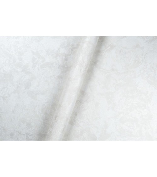 Vinyl Foam wallpaper on non-woven base Vinil Lagoona  DHS-1585/2 White (1,06С…10,05 m)