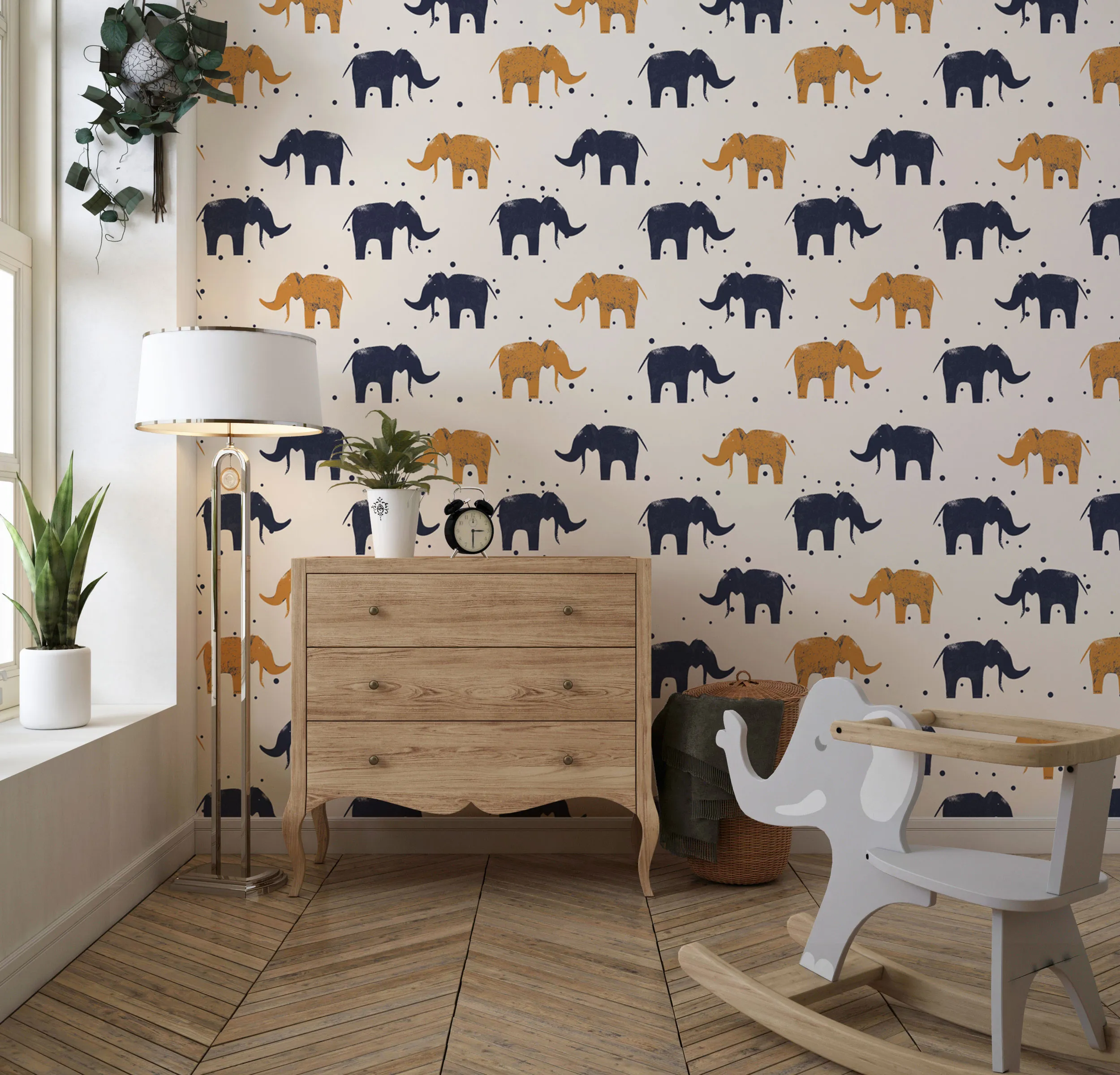 Playful Elephants