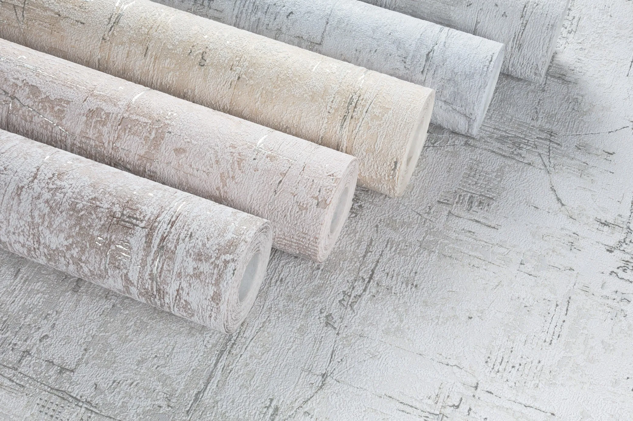 Carrera Wallpaper Collection – Modern Stone Texture for Elegant Interiors | Art Vision Decor DHS-1597-03 Brown