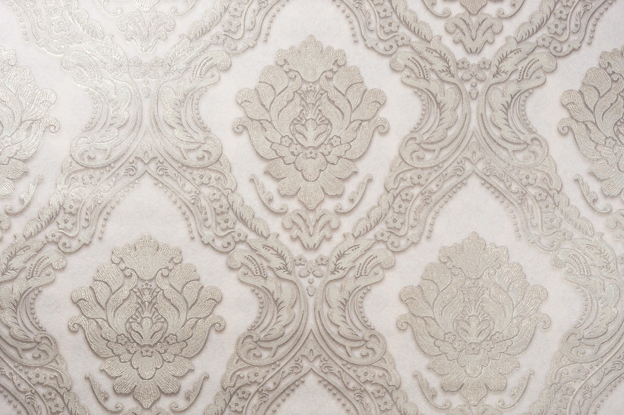 Vinyl Foam wallpaper on non-woven base Vinil CHARLOTTE DHV-1196/4 Light Pink 10,05 x 1,06 m