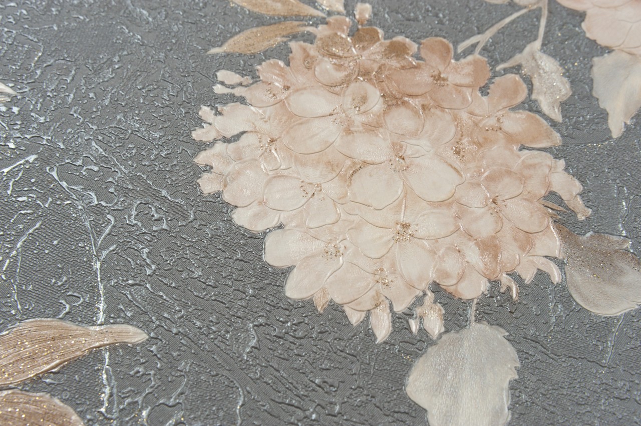 Hot Embossed wallpaper on Non-Woven Base Vinil Agava SHT 5-1405 Beige 10,05 x 1,06 m