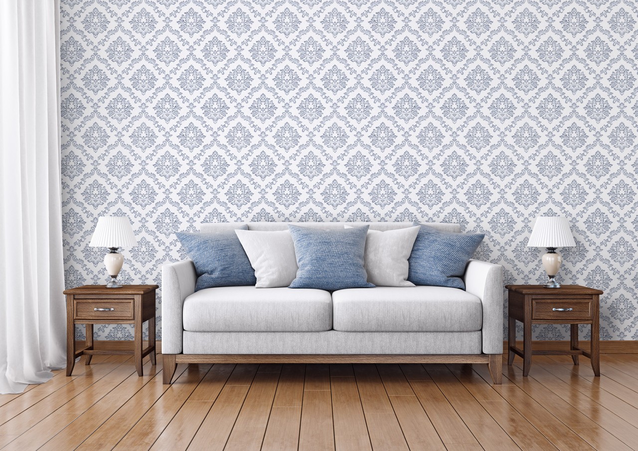 Vinyl Foam wallpaper on non-woven base Vinil Golden DHV-1490/4 Brown 10,05 x 1,06 m